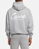 Carre Prestige Script Hoodie Grey Marle