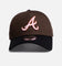 New Era Atlanta Braves 9Forty A-Frame Snapback Walnut