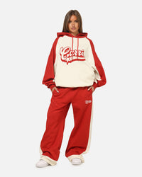 Carre Sport C Trackpants Red/Off White