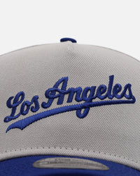 New Era Los Angeles Dodgers 'Away Greys' 9FORTY A-Frame Snapback Grey