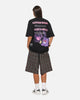 The Pokémon Collection By 73Studio Gengar Mimikyu T-Shirt Black Acidwash