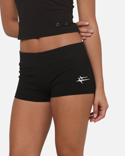 Loiter Women's Star Jersey Shorts Black