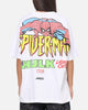 73Studio Marvel The Hulk Lashes Out All Over Print T-Shirt White