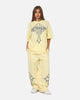 Ed Hardy Trinity Rhinestone T-Shirt Butter Yellow