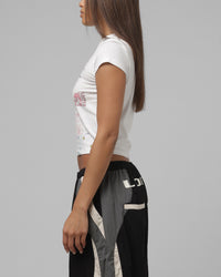 Loiter Women's Hand Drawn Baby T-Shirt Off White