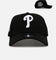 New Era Philadelphia Phillies 'Black And White' 9FORTY A-Frame Snapback Black/White