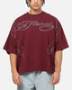 Ed Hardy Cyber Rhinestone T-Shirt Plum