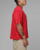 Loiter Script T-Shirt Red