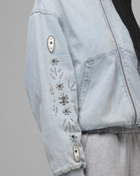 Loiter Rosewild Jacket Washed Denim