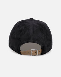New Era Atlanta Braves 'Suede' 9FORTY A-Frame Strapback Black/Tan