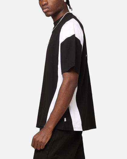 Carre Panelled Oversized T-Shirt Black/White
