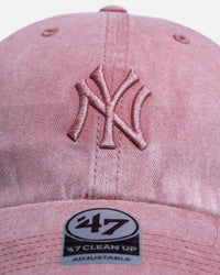 47 Brand New York Yankees 'Mist' 47 Clean Up Strapback Pink