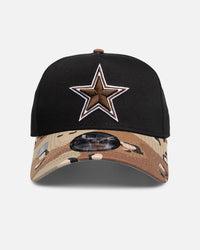 New Era Dallas Cowboys "NFL 26 AU Two Tone" 9Forty A-Frame Snapback Black/Camo