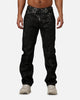 MNML D377 Straight Denim Jeans Washed Black