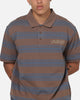 X-Large Streets Short Sleeve Polo T-Shirt Chestnut