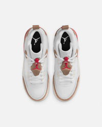 Jordan Kids' Spizike Low (GS) White/Fire-Red