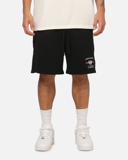 Bleacher Athletic St. George Illawarra Dragons NRL 1908 Track Shorts Black