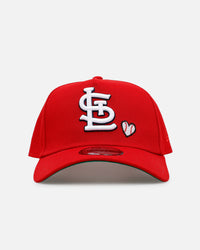 New Era St. Louis Cardinals 'Baseball Hearts' 9FORTY A-Frame Snapback Official Team Color