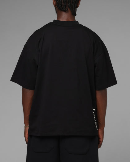 Loiter Hybrid Premium T-Shirt Black