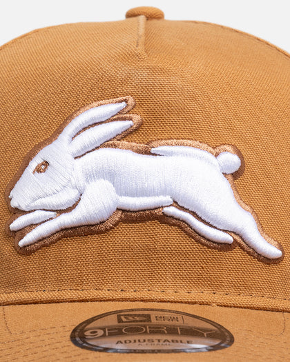 New Era South Sydney Rabbitohs 'NRL 2026' 9FORTY A-Frame Snapback Med Beige