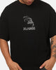 X-Large Rhinestone Gorilla Fit T-Shirt Pigment Black