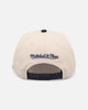 Mitchell & Ness Los Angeles Dodgers 'Visor Stripes' Pro Pinch Snapback Natural