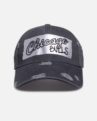 Mitchell & Ness Chicago Bulls 'Duct Tape' Dad Fit Strapback Faded Black