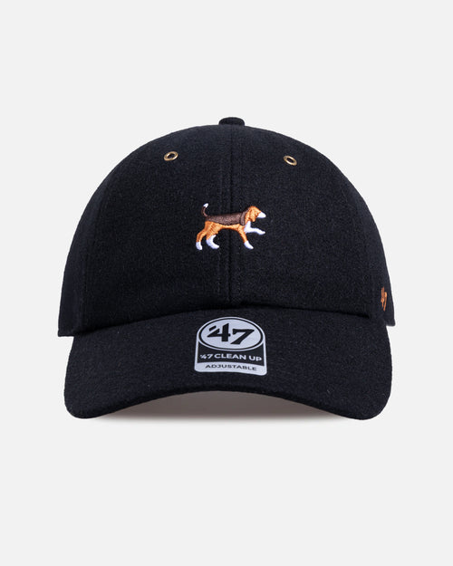 47 Brand Beagle Wool 47 Clean Up Strapback Black