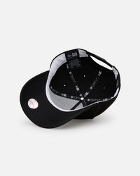 New Era New York Yankees 'Easy Black and White' 9FORTY A-Frame Snapback Black/White