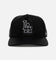 47 Brand Los Angeles Dodgers 'Leather' Hitch Strapback Black