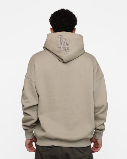 Pro Standard Los Angeles Dodgers Neutral Hoodie Taupe