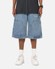 Ed Hardy Dragon Jorts Mid Blue Denim
