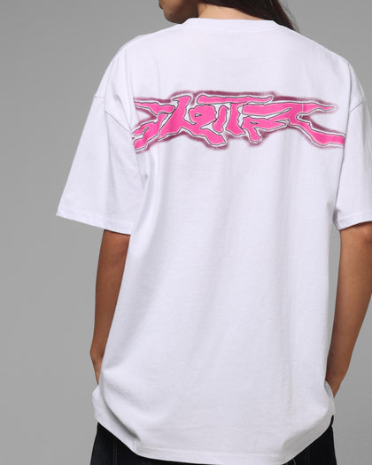 Loiter Cyber Logo T-Shirt White