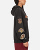 Mitchell & Ness Queensland Maroon 8 Straight Box Hoodie Washed Black