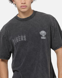 Bleacher Athletic Wests Tigers NRL Attrition Washed T-Shirt Black