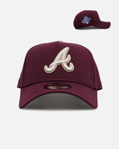 New Era Atlanta Braves 'Plum' 9FORTY A-Frame Snapback Plum