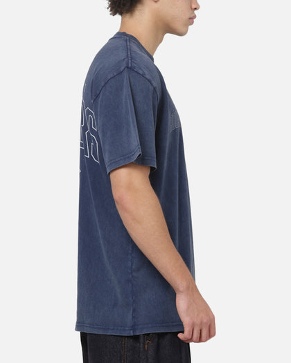 Bleacher Athletic Sydney Roosters NRL Attrition Washed T-Shirt Navy