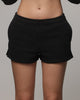 American Thrift Women's Fleece Shorts Black