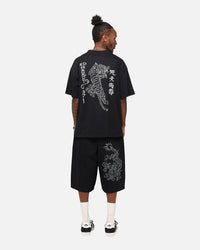 Ed Hardy Tiger Stamp T-Shirt Black