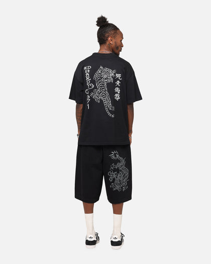 Ed Hardy Tiger Stamp T-Shirt Black