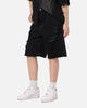 Saint Morta Halo Damage Jorts Black