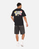 X-Large Flowers T-Shirt Black