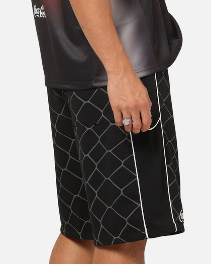 Carre Carre Carré X Coca Cola The Grid Mesh Shorts Black