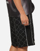 Carre Carre Carré X Coca Cola The Grid Mesh Shorts Black