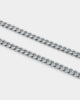 NXS 7mm Cuban Chain White Gold