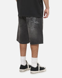Saint Morta Amplus Devotion Denim Jorts Black Shadow