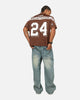 Mitchell & Ness Las Vegas Raiders Beastmode Boxy Mesh T-Shirt Chocolate Brown