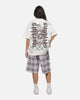 Worship Restraint Box Crop Reverse T-Shirt Coconut Milk
