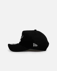New Era Atlanta Braves 'Grit 3.0' 9FORTY A-Frame Snapback Black/White