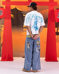 Ed Hardy Geisha T-Shirt Off White